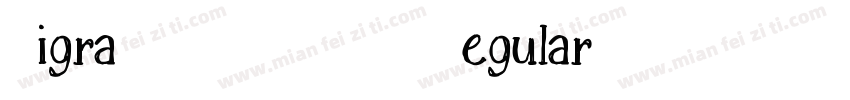 Cigra   FREE DEMO Regular字体转换